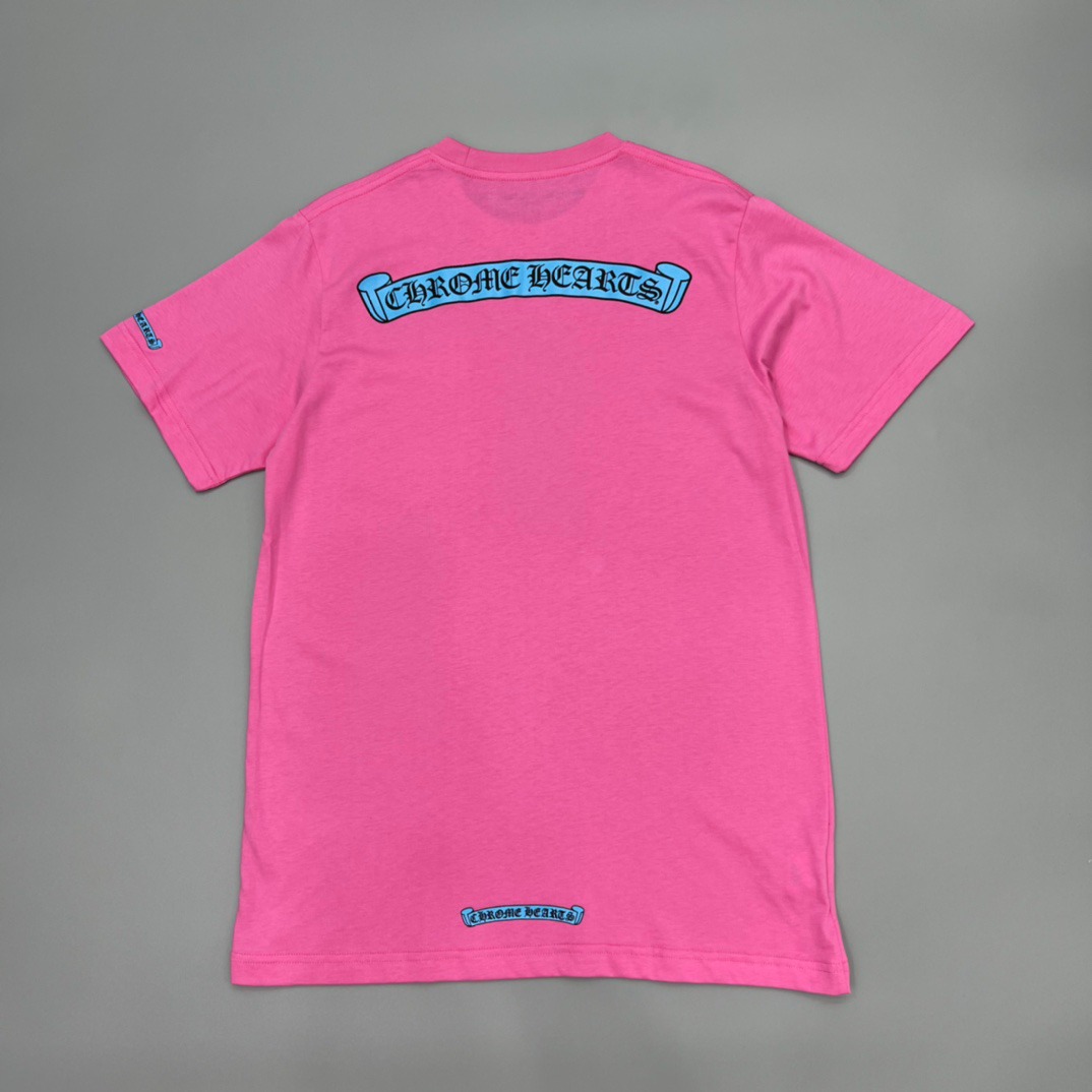 クロムハーツ「Chrome Hearts」ドーパミンカラー リミテッドTシャツ