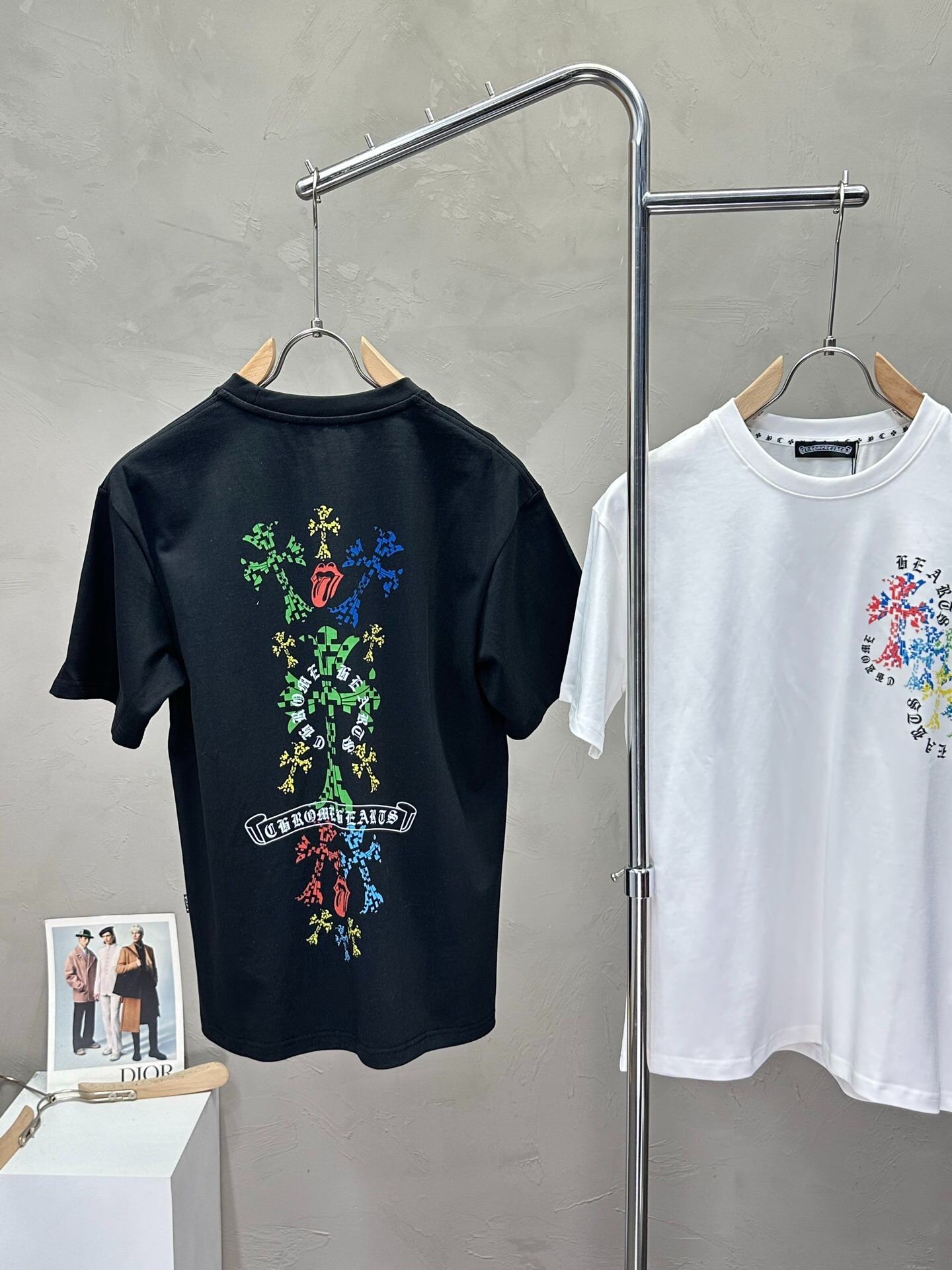 クロムハーツ「Chrome Hearts」プレミアムカスタムTシャツ