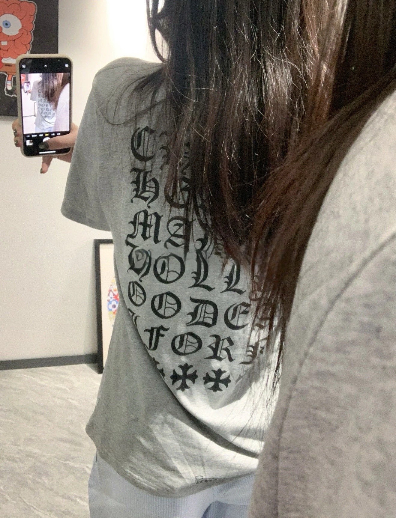 クロムハーツ「Chrome Hearts」プレミアムダブルガーゼTシャツ