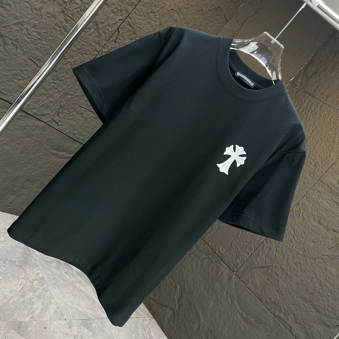 クロムハーツ「Chrome Hearts」シリコンロゴTシャツ