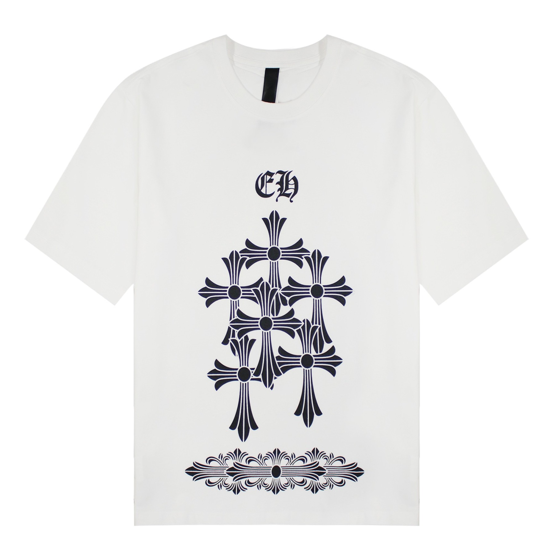 クロムハーツ「Chrome Hearts」クロスプリントTシャツ