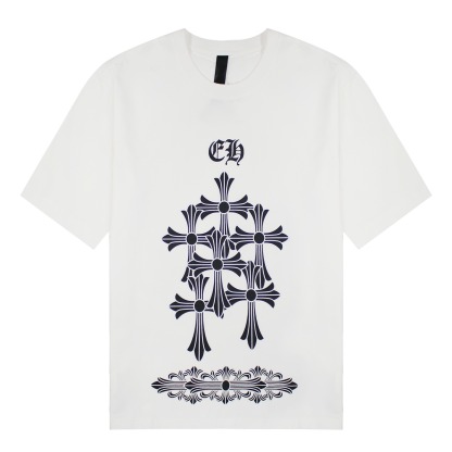 クロムハーツ「Chrome Hearts」クロスプリントTシャツ