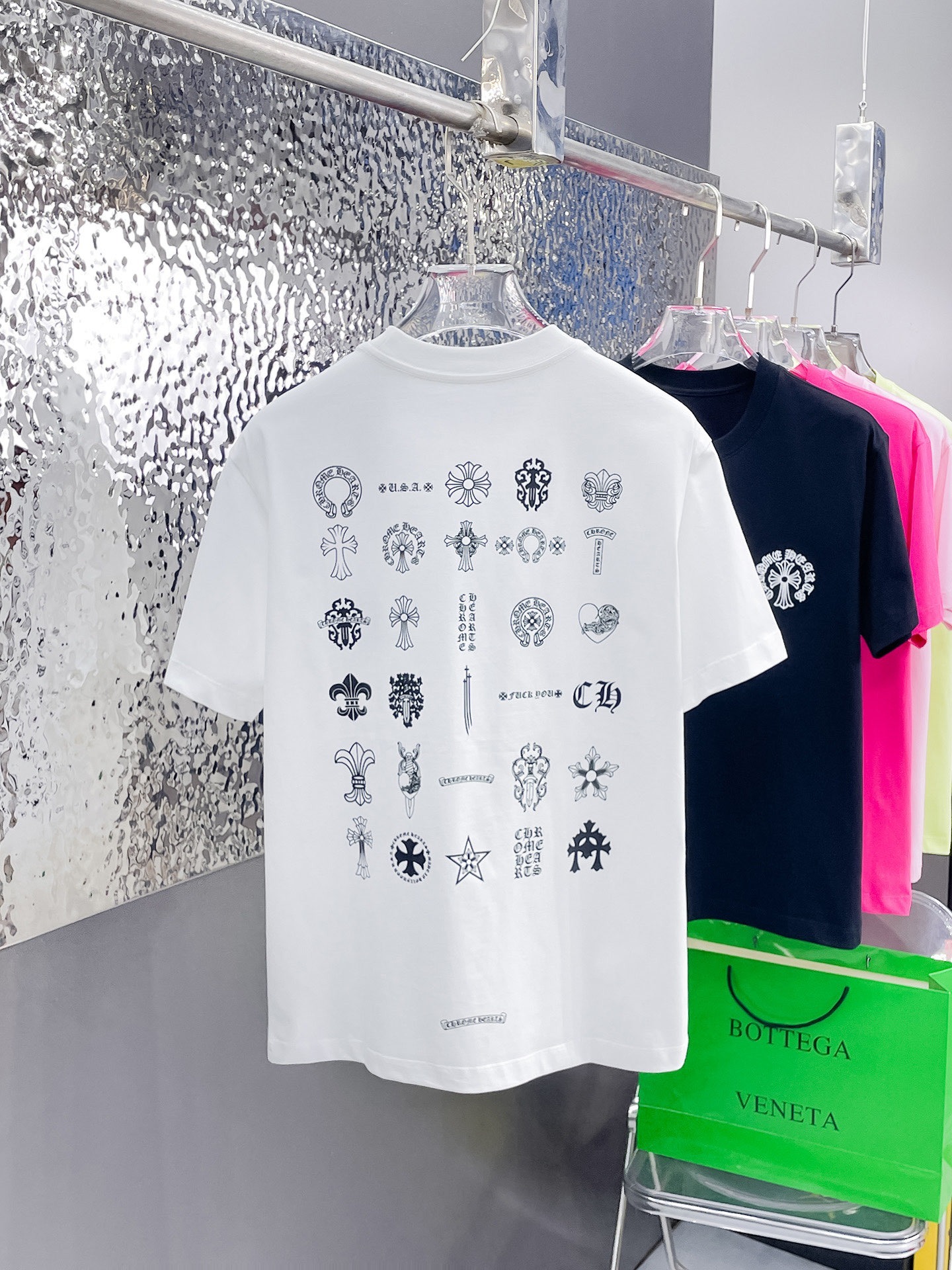クロムハーツ「Chrome Hearts」テックコットン シグネチャーTシャツ