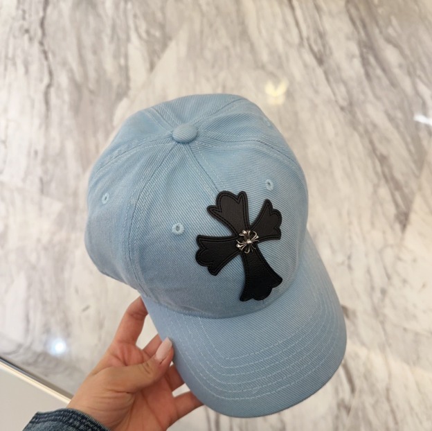 クロムハーツ「Chrome Hearts」ディストレスド スナップバック キャップ