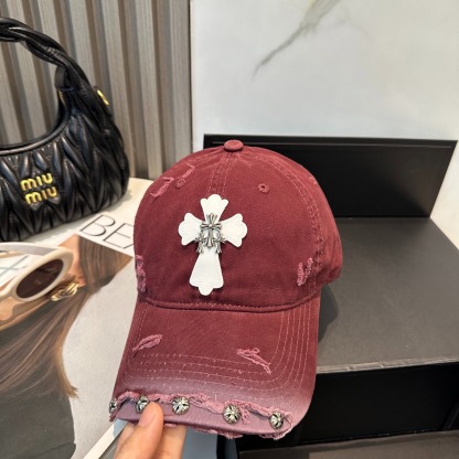 クロムハーツ「Chrome Hearts」クロスエンブレム スナップバック