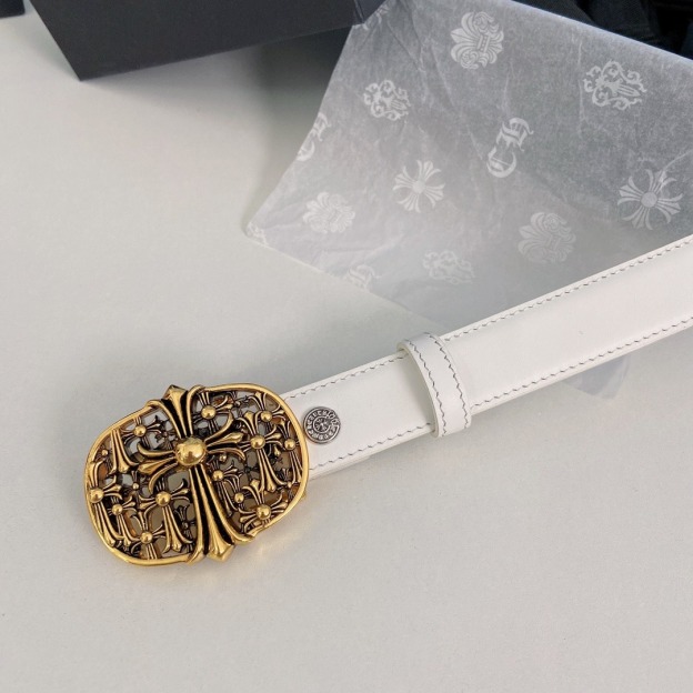 クロムハーツ「Chrome Hearts」ミニ デタッチャブル ベルト 2.5cm