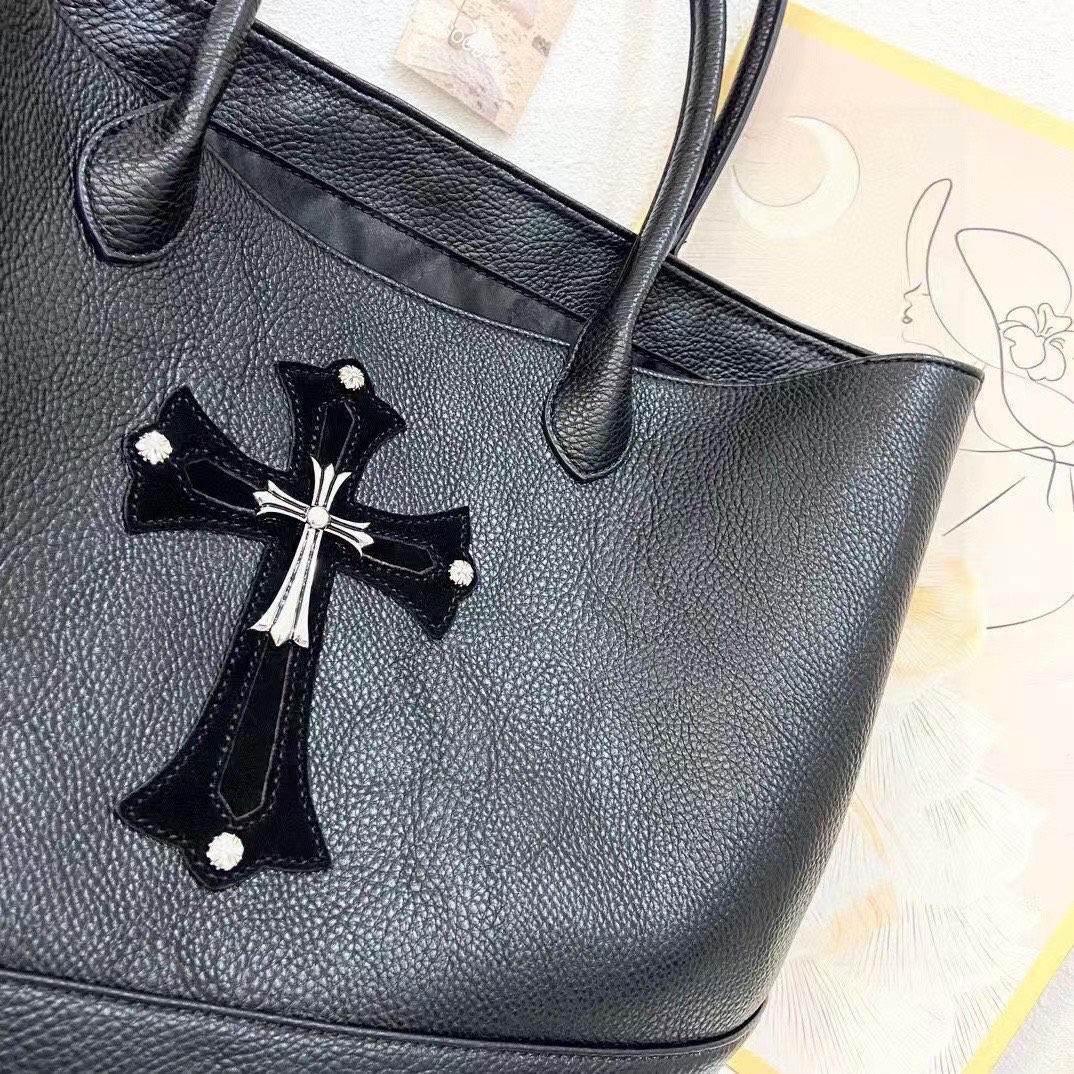 クロムハーツ「Chrome Hearts」クロスロゴ トートバッグ