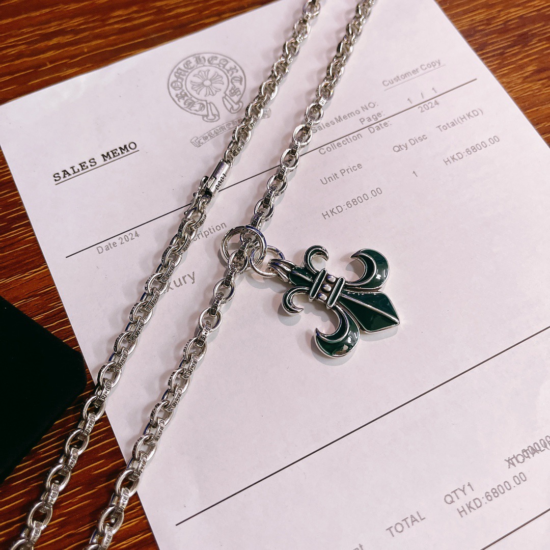 クロムハーツ「Chrome Hearts」エターナルハート ネックレス