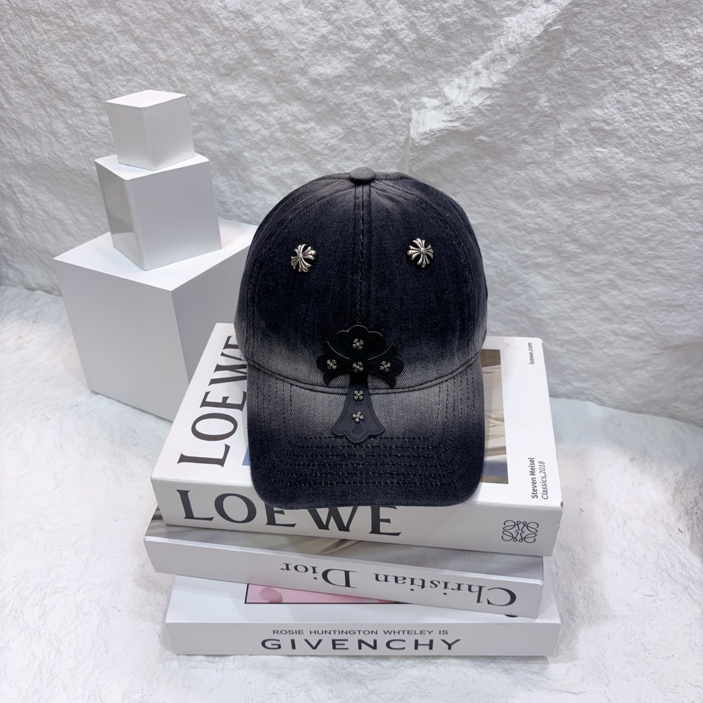 クロムハーツ「Chrome Hearts」デニム ベースボールキャップ