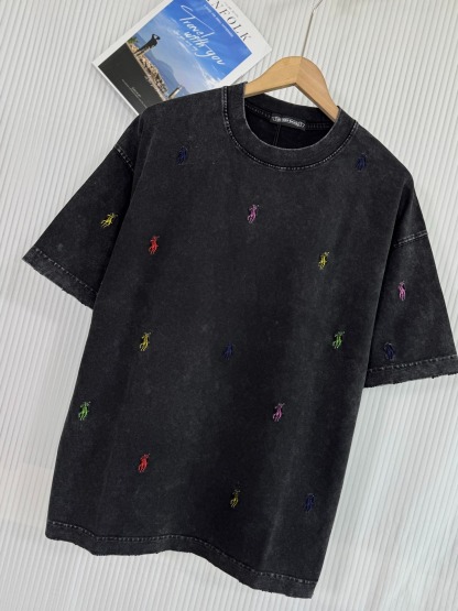 クロムハーツ「Chrome Hearts」3Dホースシュークロス エンブロイダリーTシャツ