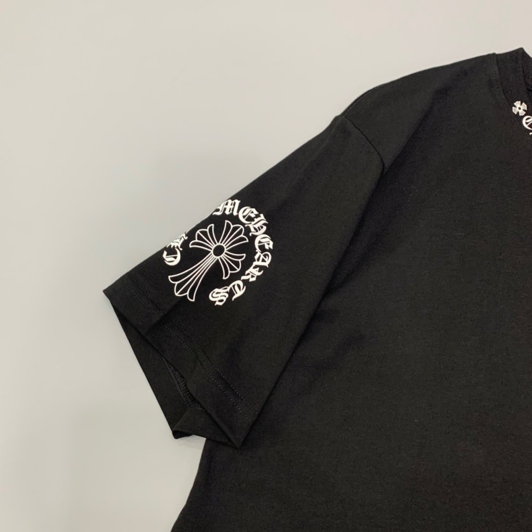 クロムハーツ「Chrome Hearts」プレミアム クルーネックTシャツ