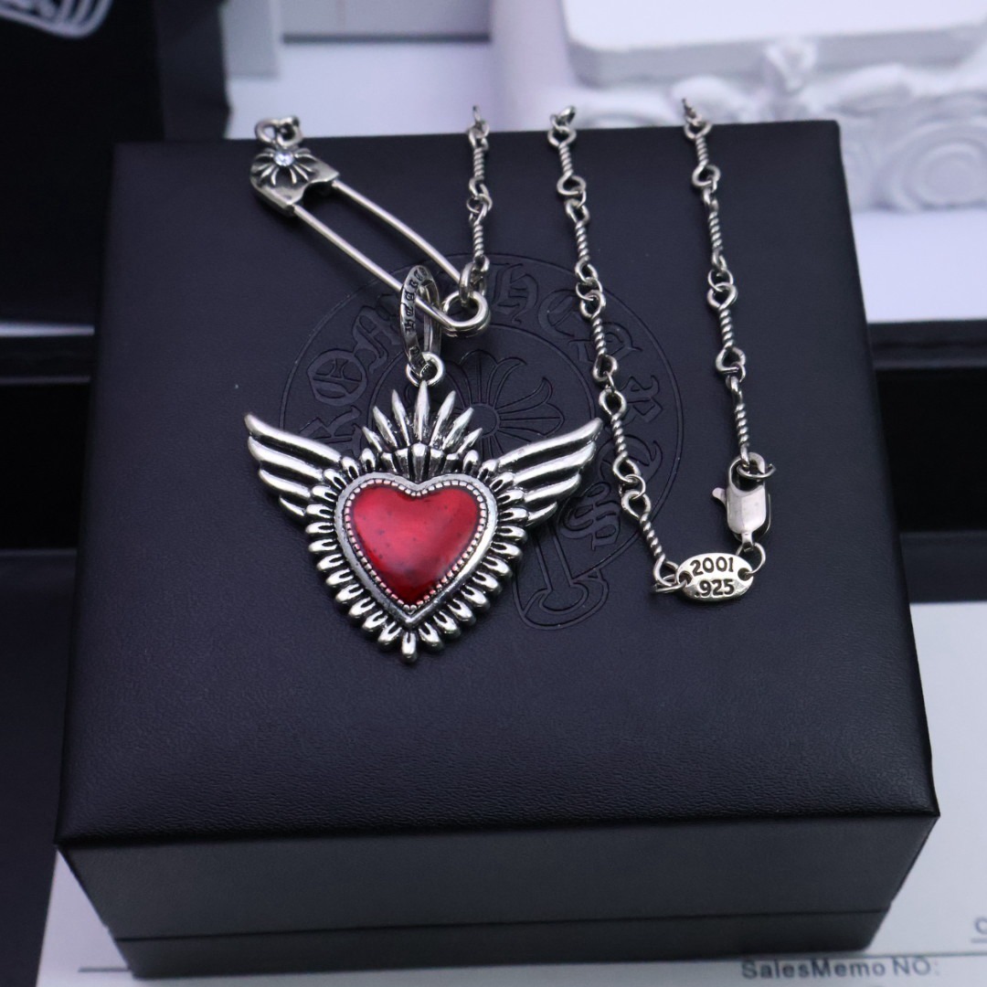 クロムハーツ「Chrome Hearts」エターナルハート ネックレス