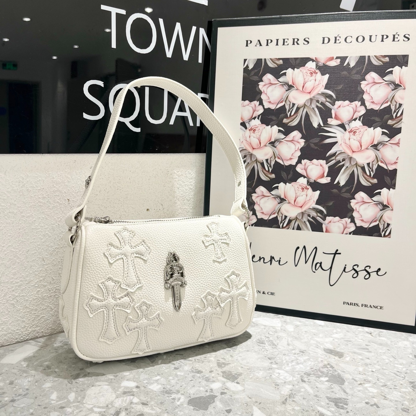 クロムハーツ「Chrome Hearts」クロスロゴ アンダーアームバッグ