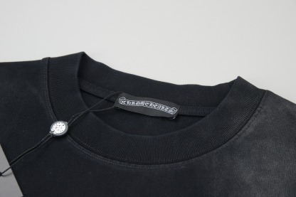 クロムハーツ「Chrome Hearts」クロス＆レターロゴ ヴィンテージプリントTシャツ + 半袖Tシャツ（S/M/L/XL）
