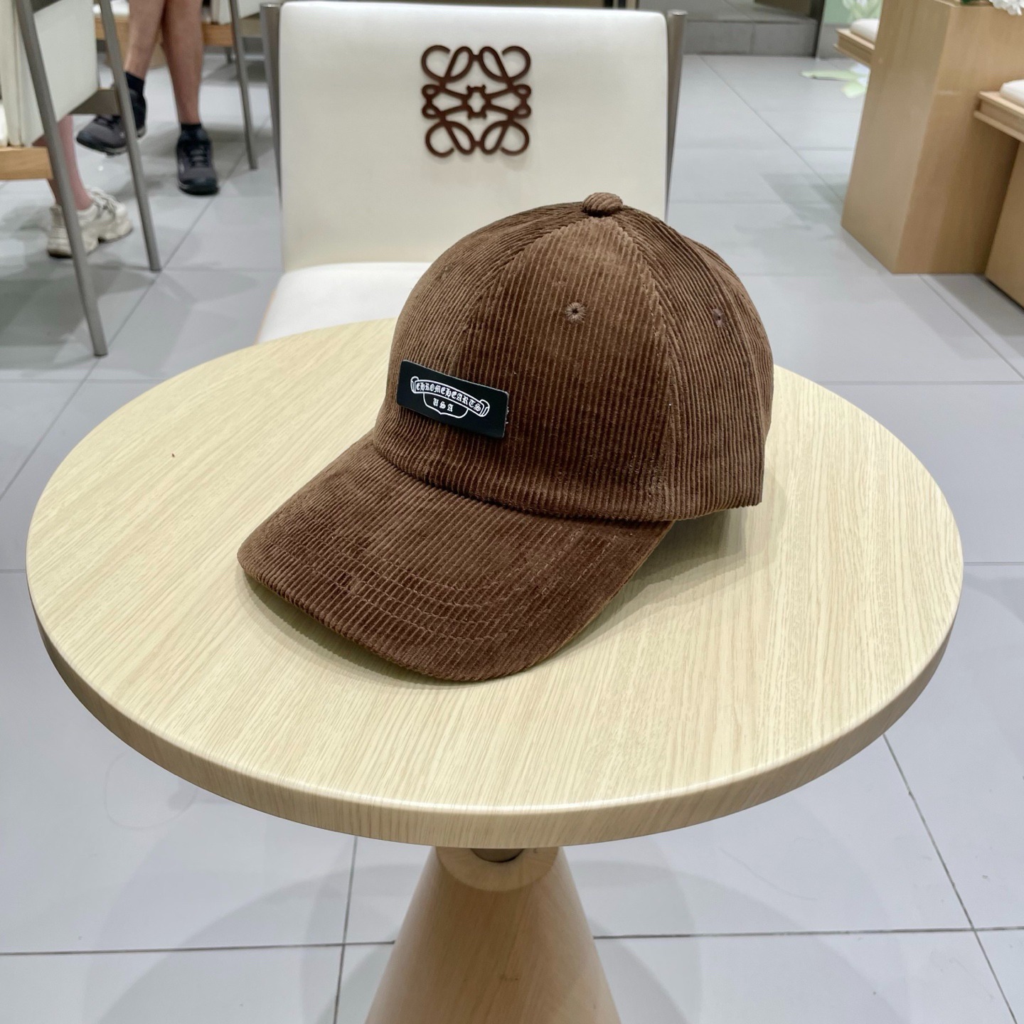 クロムハーツ「Chrome Hearts」コーデュロイ スナップバック キャップ