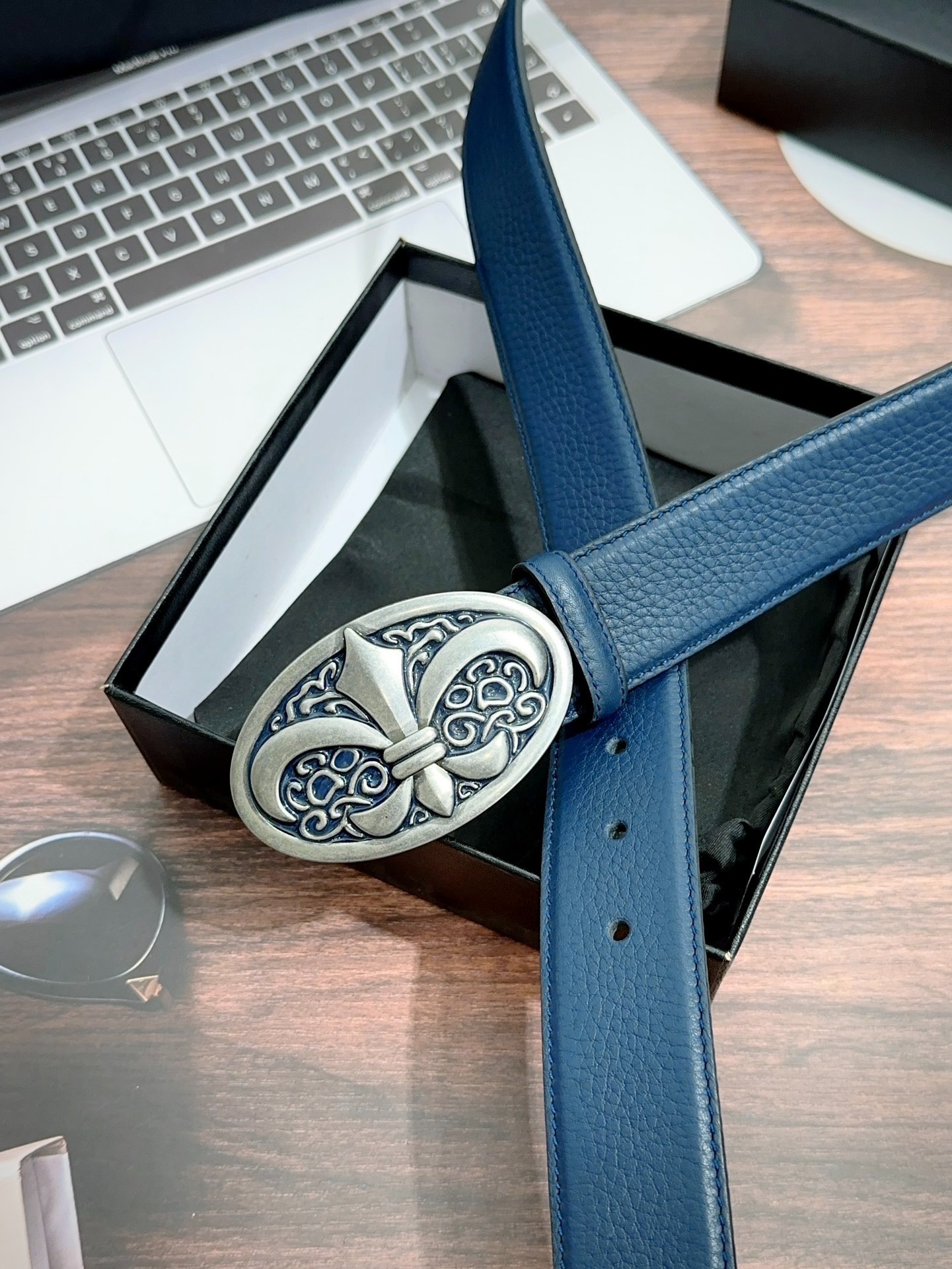 クロムハーツ「Chrome Hearts」スムースレザー ベルト