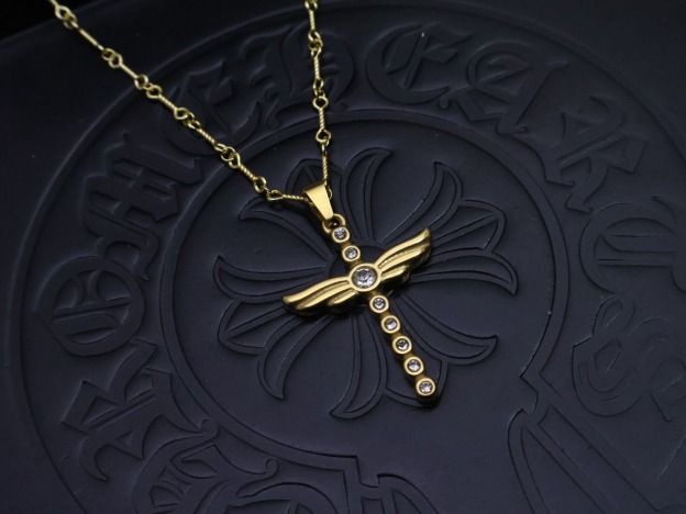 クロムハーツ「Chrome Hearts」アイコニッククロス ネックレス