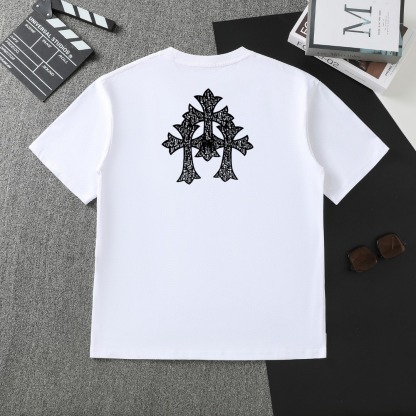 クロムハーツ「Chrome Hearts」ミニマルロゴTシャツ