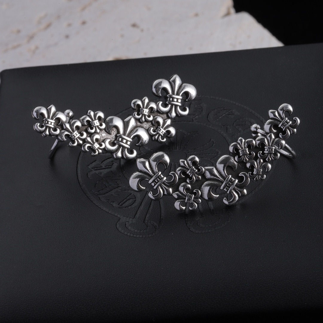 クロムハーツ「Chrome Hearts」クロムハーツ イヤーカフ＆ピアスセット S925 イヤージュエリー