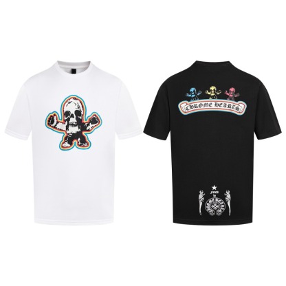 クロムハーツ「Chrome Hearts」サンスクリットクロス ヘビーフォームTシャツ