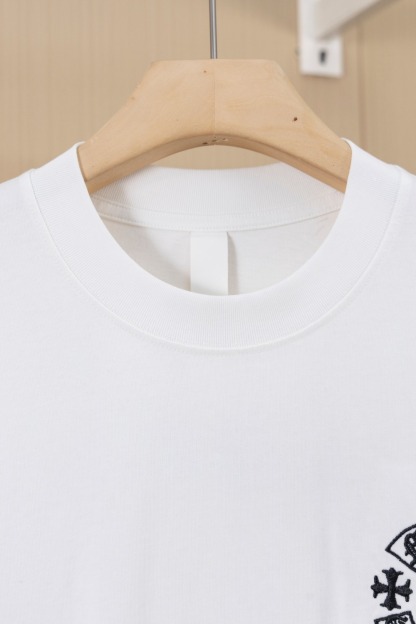 クロムハーツ「Chrome Hearts」サンスクリットホースシュー パッチワークTシャツ