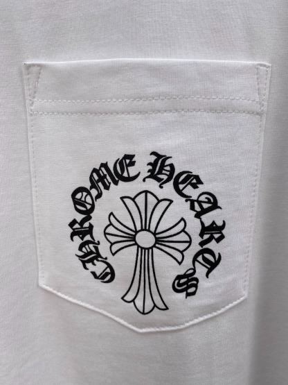 クロムハーツ「Chrome Hearts」シャドウクロス プリントTシャツ