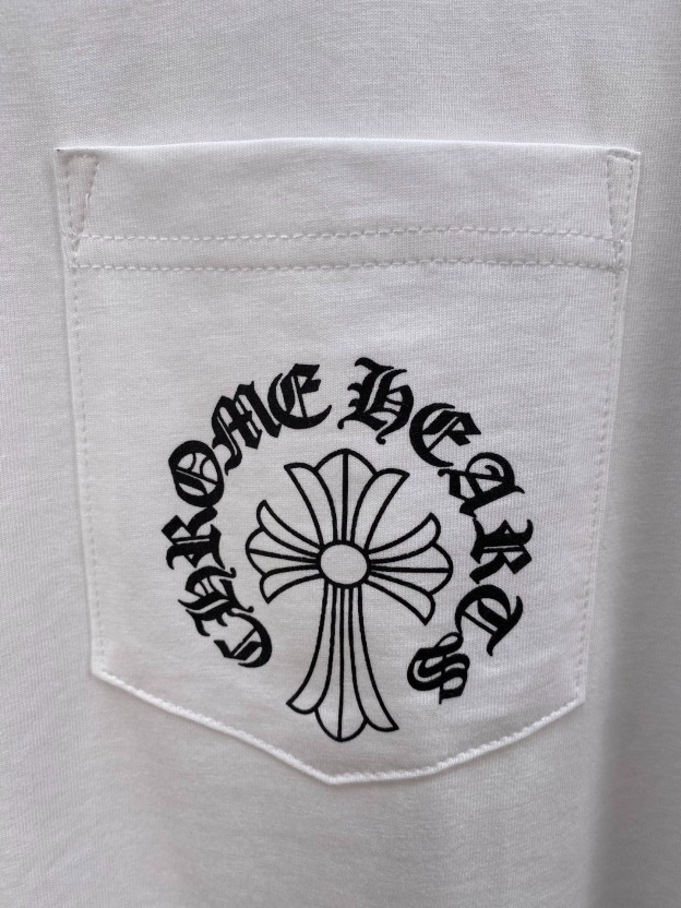 クロムハーツ「Chrome Hearts」シャドウクロス プリントTシャツ