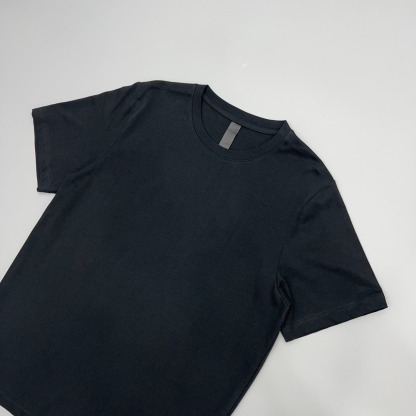 クロムハーツ「Chrome Hearts」スパンコールサンスクリット スウェードパッチTシャツ