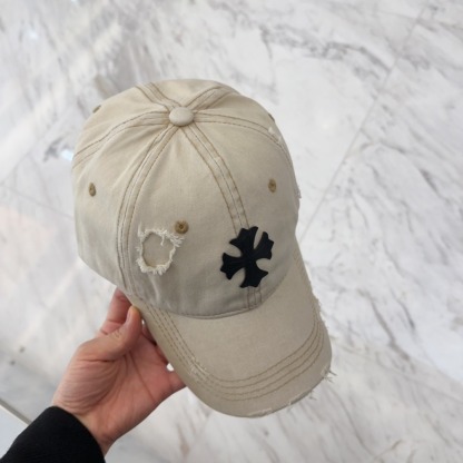 クロムハーツ「Chrome Hearts」ディストレスド キャップ