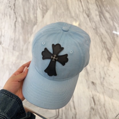 クロムハーツ「Chrome Hearts」ディストレスド スナップバック キャップ