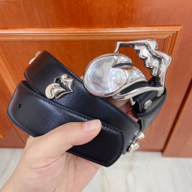 クロムハーツ「Chrome Hearts」 ヘキサグラム スター ベルト