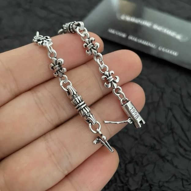 クロムハーツ (Chrome Hearts)クロム ハーツ ヘキサグラム アンティーク ブレスレット