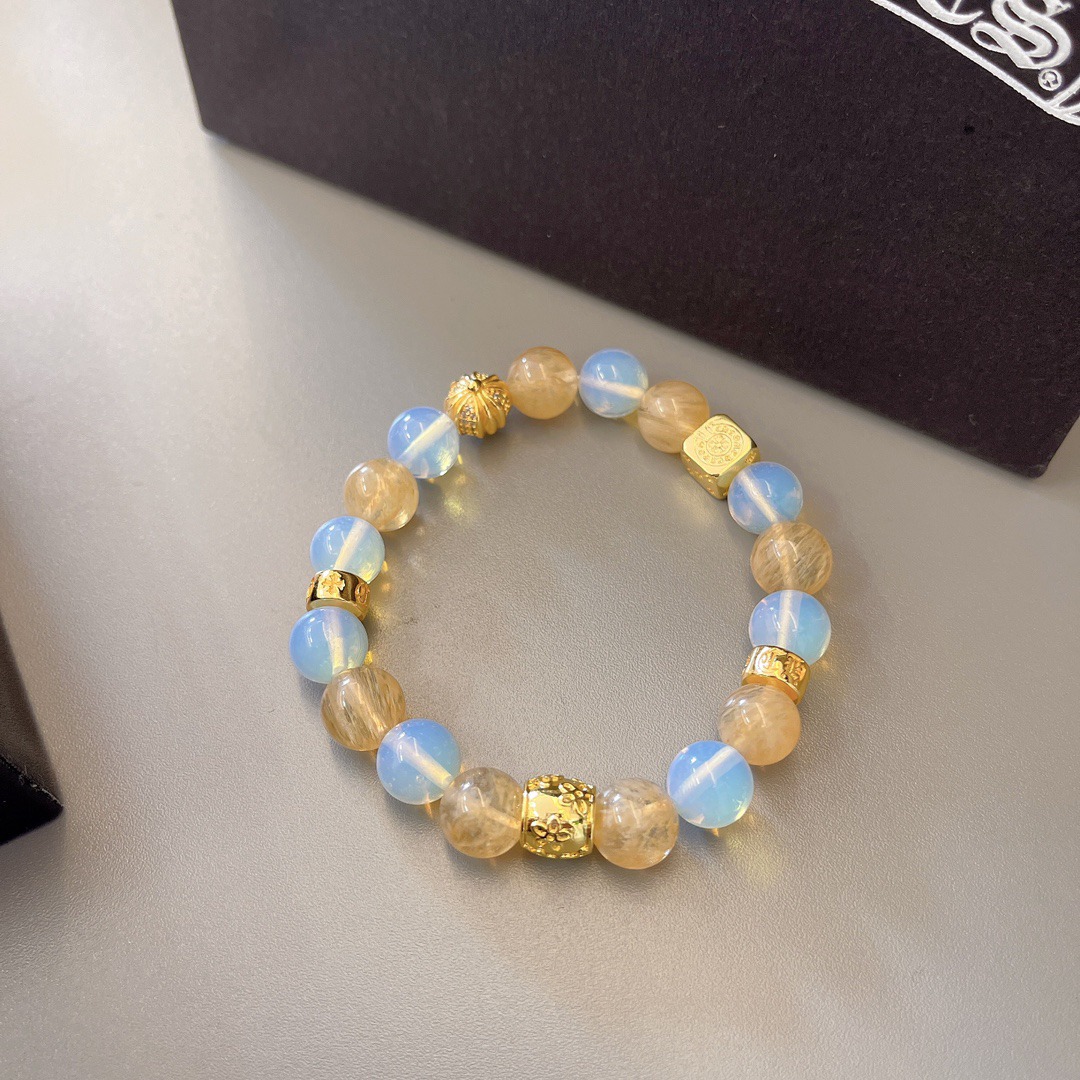 クロムハーツ (Chrome Hearts)クロム ハーツ スカル アンティーク ブレスレット