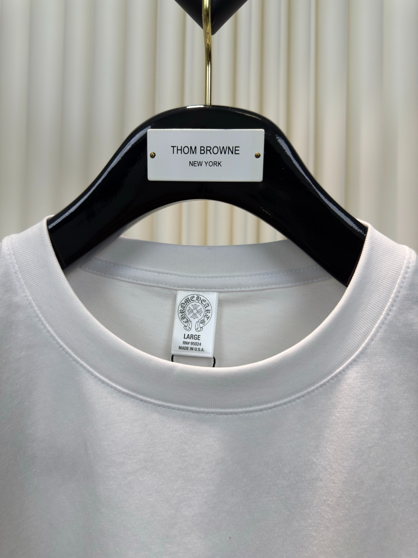 クロムハーツ「Chrome Hearts」 ハンドプリントTシャツ