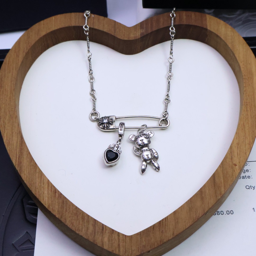 クロムハーツ(𝐂𝐡𝐫𝐨𝐦𝐞 𝐡𝐞𝐚𝐫𝐭)𝐂𝐡𝐫𝐨𝐦𝐞 𝐡𝐞𝐚𝐫𝐭ネックレスです