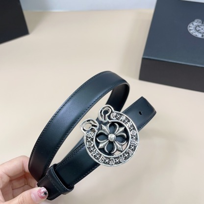 クロムハーツ「Chrome Hearts」ミニ ロゴ デタッチャブルベルト