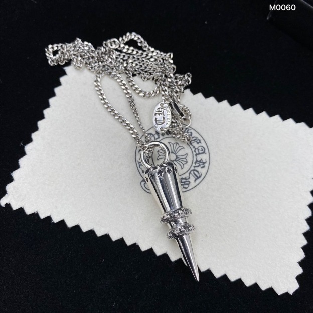 クロムハーツ「Chrome Hearts」 ダブルバレット ペンダントネックレス