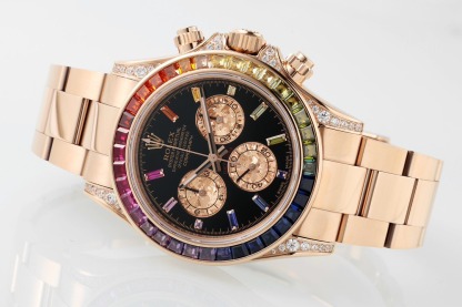 ロレックス「Rolex」コスモグラフ デイトナ レインボー メカニカル ウォッチ 40MM