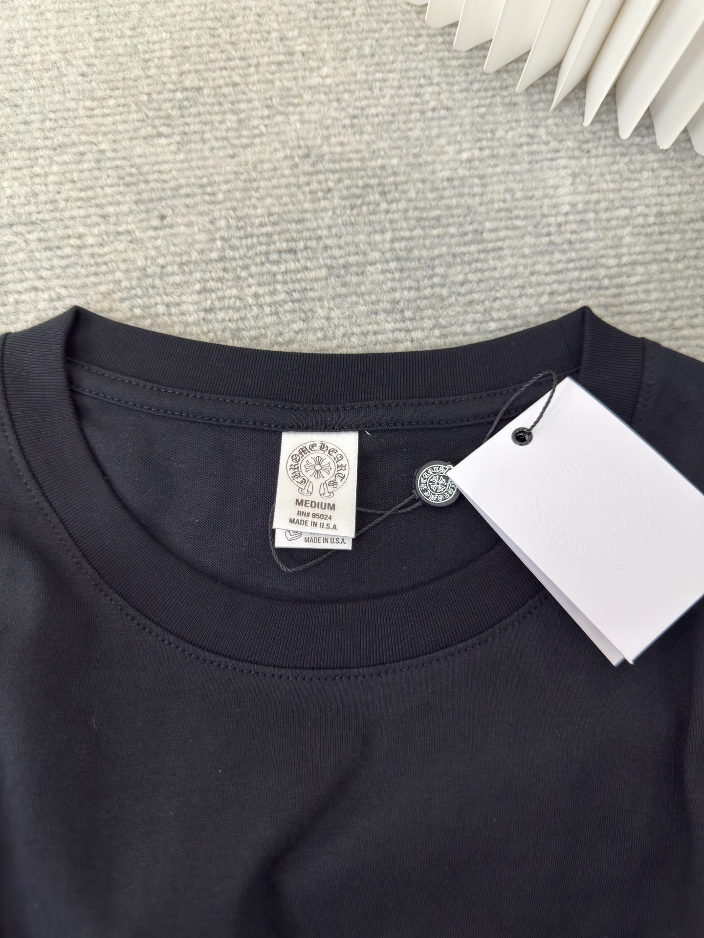 クロムハーツ「Chrome Hearts」 ハンドプリントTシャツ