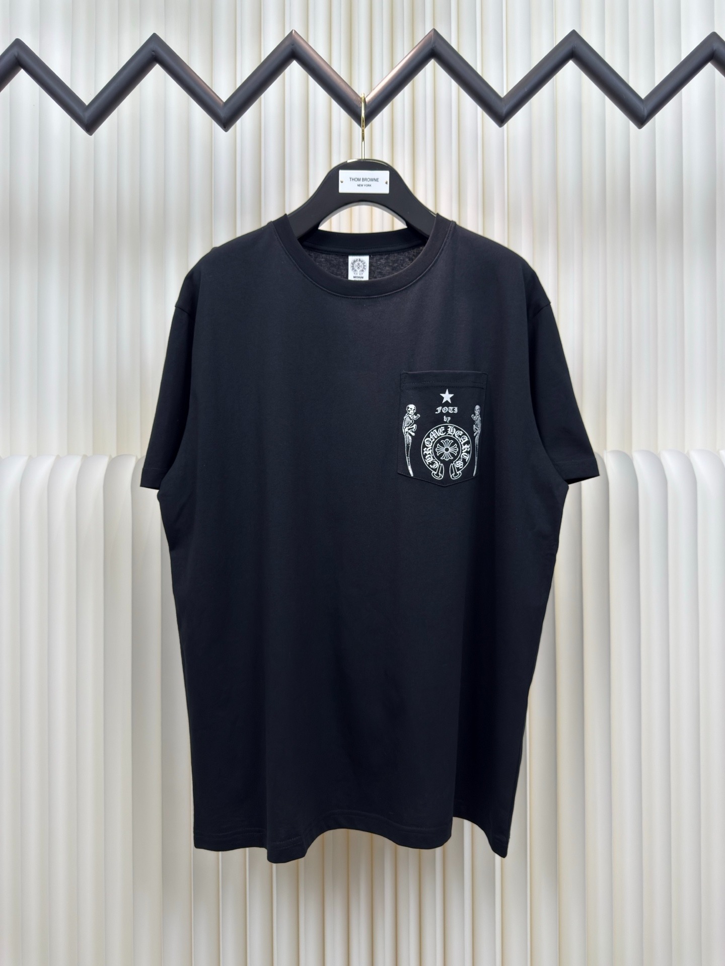 クロムハーツ「Chrome Hearts」 ハンドプリントTシャツ
