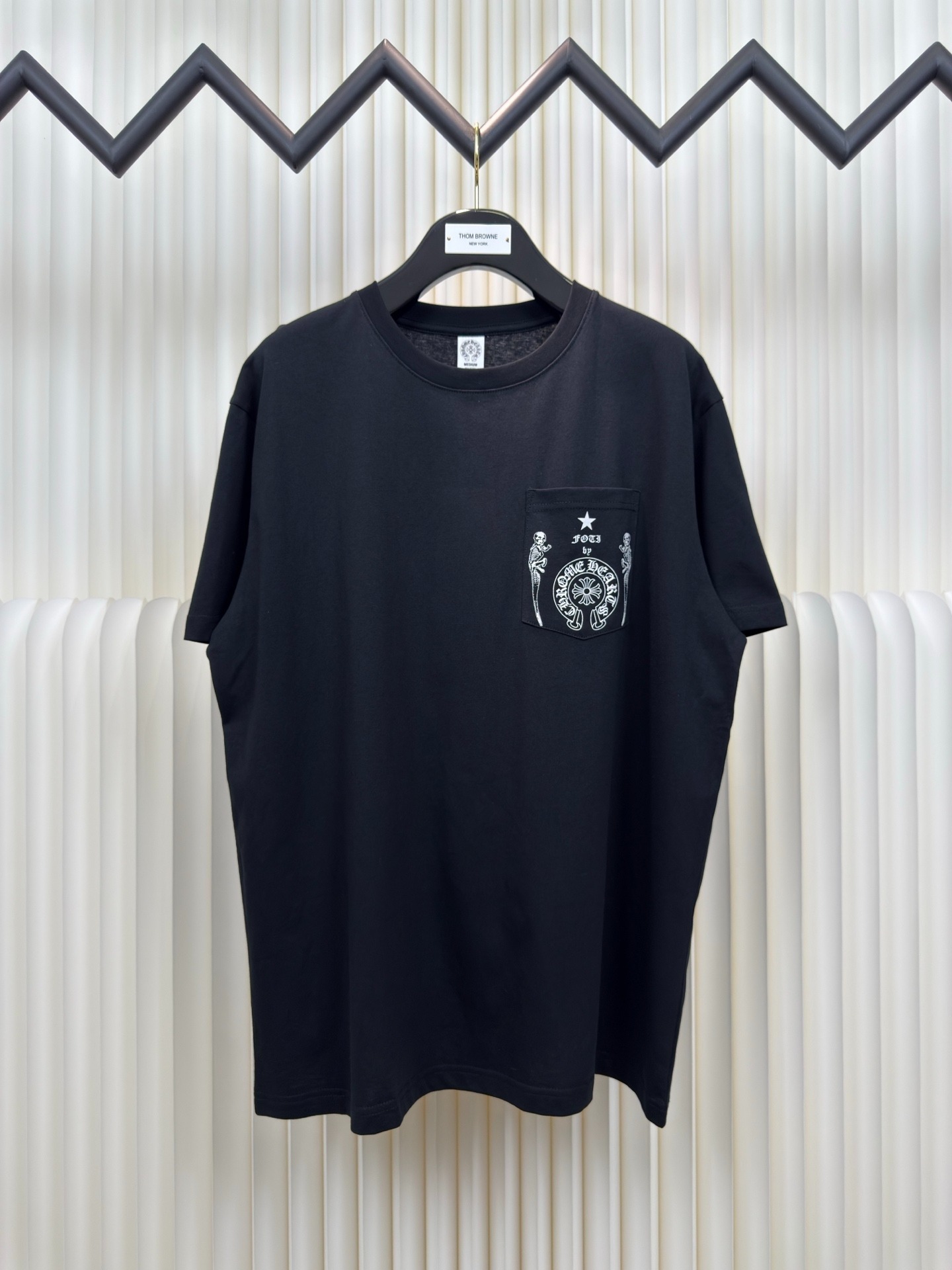 クロムハーツ「Chrome Hearts」 ハンドプリントTシャツ