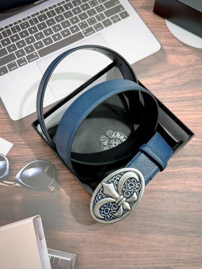 クロムハーツ「Chrome Hearts」スムースレザー ベルト