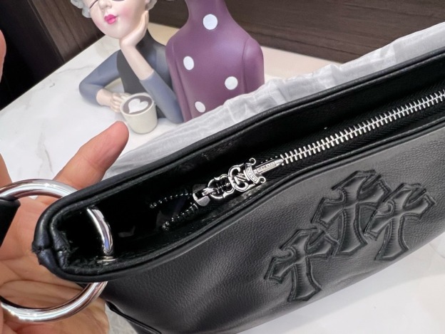 クロムハーツ「Chrome Hearts」 トートバッグ クロスモチーフ 33×24cm