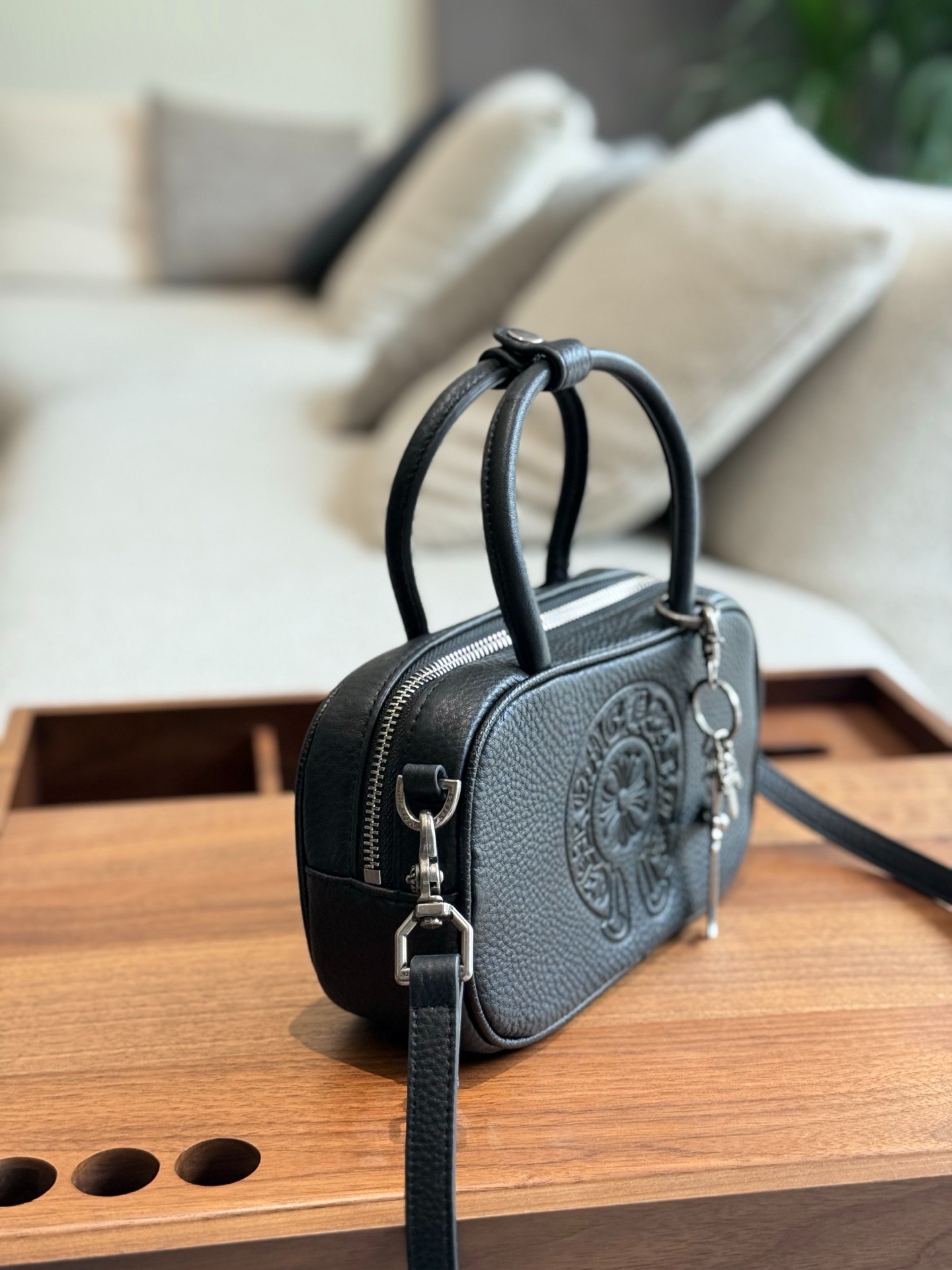 クロムハーツ「Chrome Hearts」ボウリング ミニバッグ