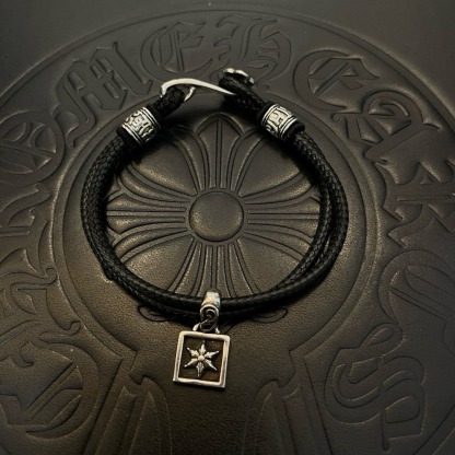 クロムハーツ「Chrome Hearts」スクエアスター マルチモチーフ ブレスレット