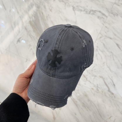 クロムハーツ「Chrome Hearts」ディストレスド キャップ