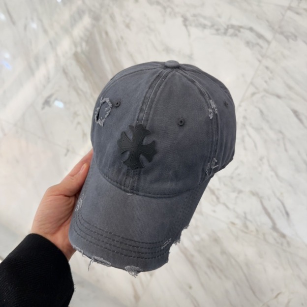 クロムハーツ「Chrome Hearts」ヴィンテージ ディストレス キャップ