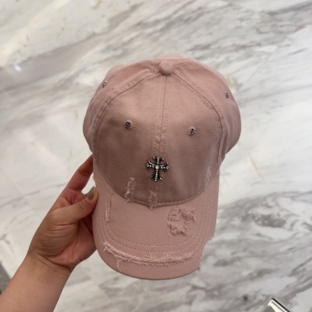 クロムハーツ「Chrome Hearts」ヴィンテージ ディストレス キャップ