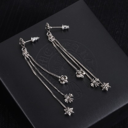 クロムハーツ「Chrome Hearts」クロムハーツ フリンジピアス S925 ピアス