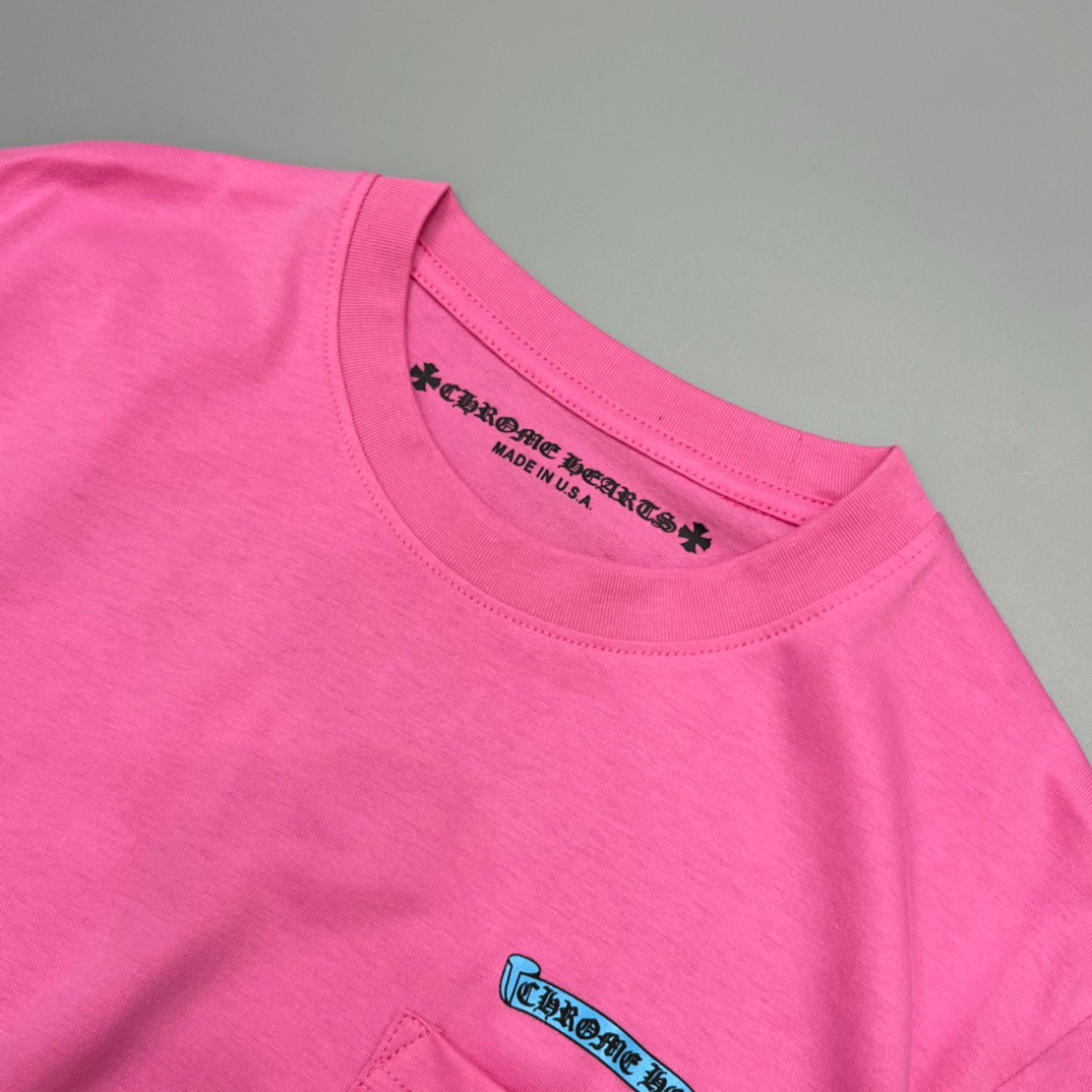 クロムハーツ「Chrome Hearts」ドーパミンカラー リミテッドTシャツ